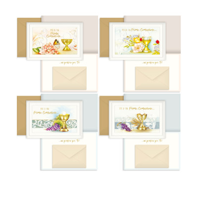 Biglietto Comunione Portasoldi