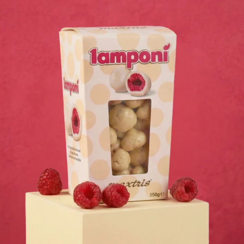 Dragees Lamponi Ricoperti di Cioccolato: Incartare