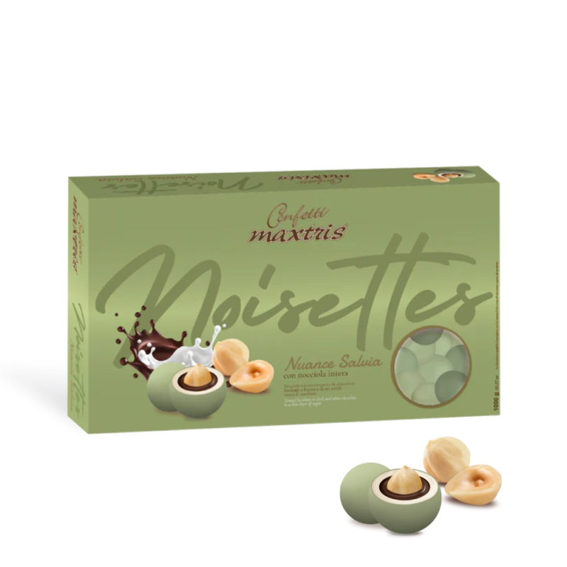 Confetti Les Noisette Nuance Salvia