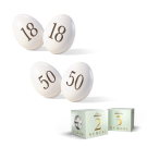 Confetti Numero Mandorla e Cioccolato