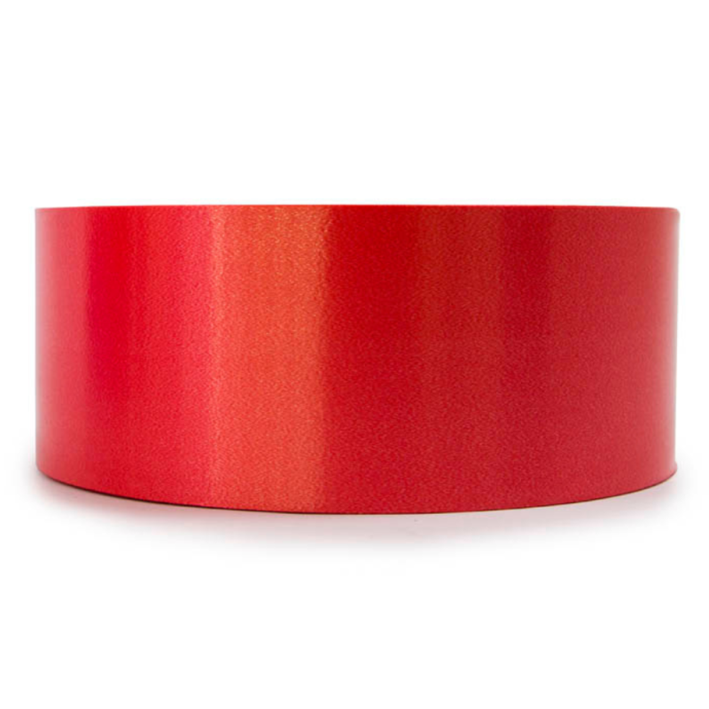 Nastro Decorativo Senza Flange per Feste Rosso