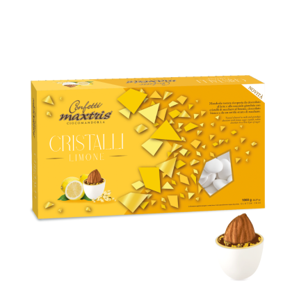 Confetti Cioccolato e Cristalli Limone