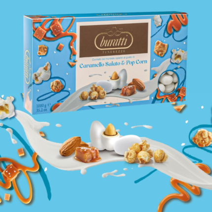 Confetti Morbide Bontà Mandorla Salata e Popcorn