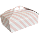 Scatola Porta Paste Panna e Fragola