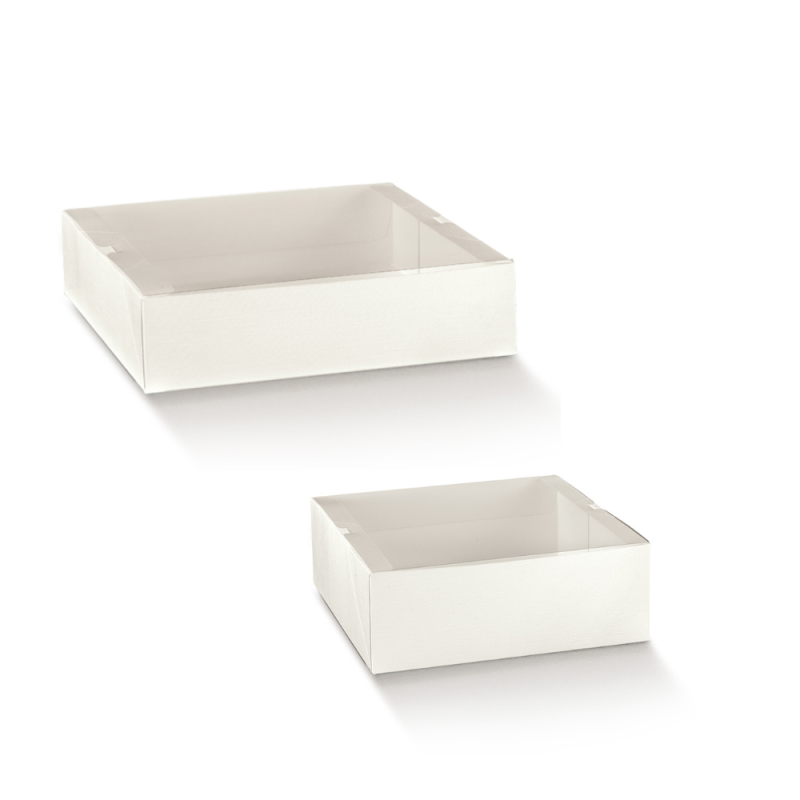 Scatola Lady Porta Dolci Fibra Bianco