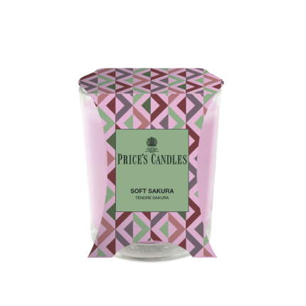 Candela Profumata in Vetro Diverse Colorazioni | Vendita Ingrosso