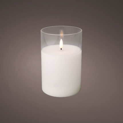 Candela Led con Vasetto a Batteria