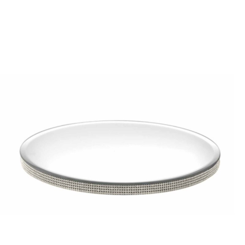 Sotto Candela Specchio Bordo Strass