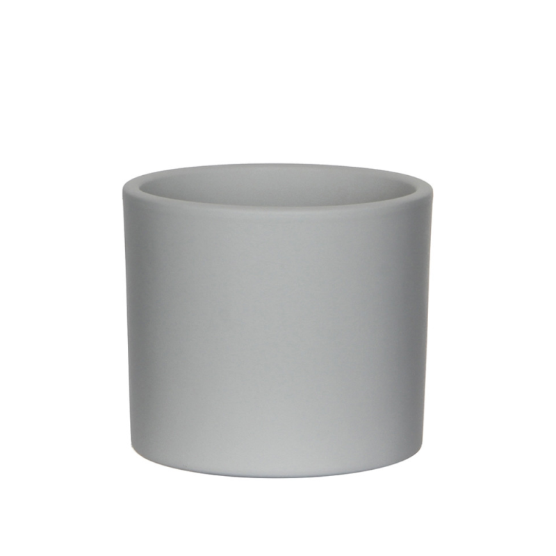 Vaso Era in Ceramica Grigio