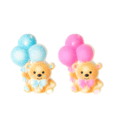 Gessetto Orso Con Palloncini: Incartare