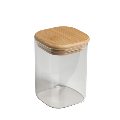 Barattolo in Vetro con Tappo Legno 2