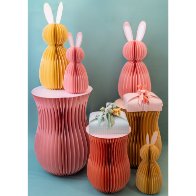 Tavolino in Carta Plissé con Top 2