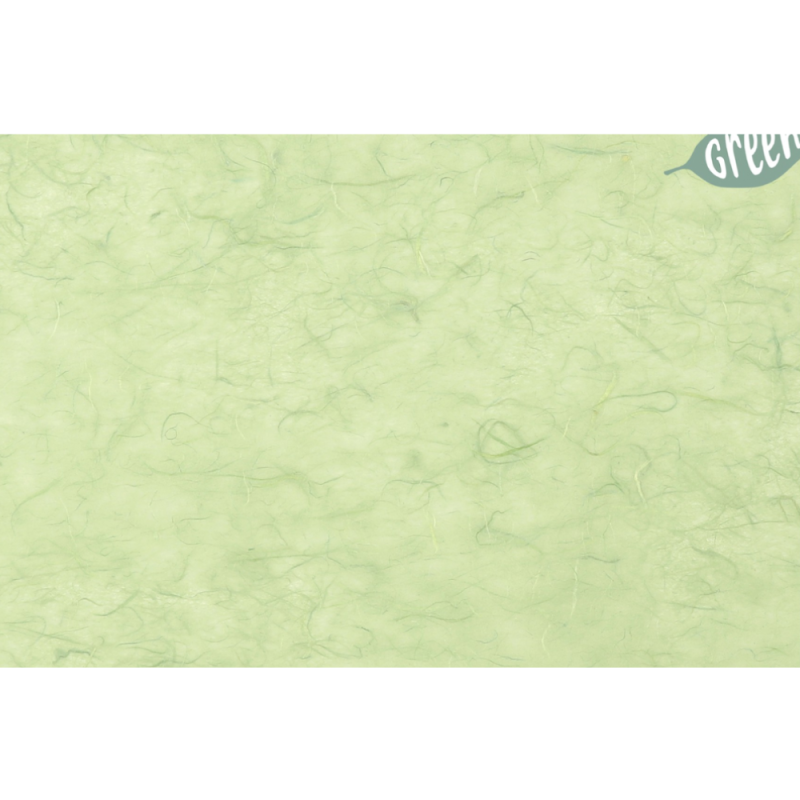 Fogli Carta di Riso Verde Salvia (25 Fogli)