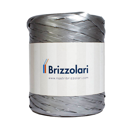 Bobina Rafia Sintetica argento