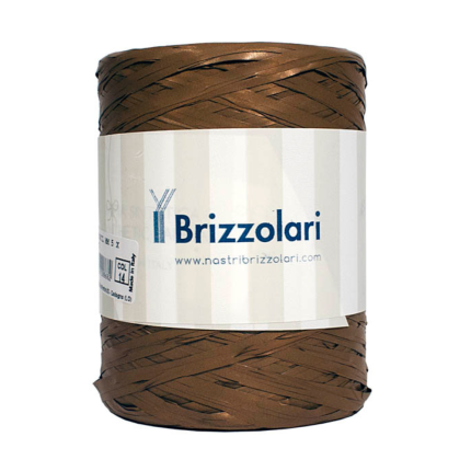 Bobina Rafia Sintetica marrone