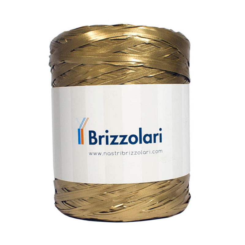 Bobina Rafia Sintetica Oro