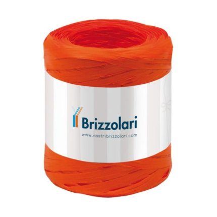 Bobina Rafia Sintetica arancio