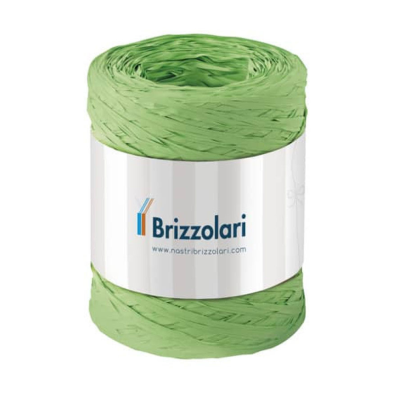 Bobina Rafia Sintetica verde moss