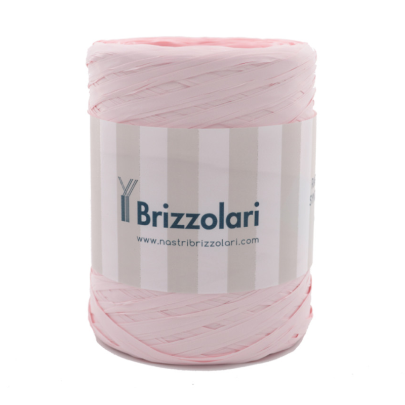 Bobina Rafia Sintetica rosa