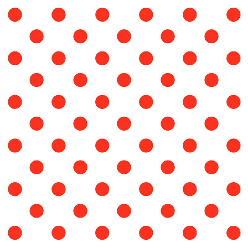 Carta da Regalo Eco Pois bianca (25 Fogli)