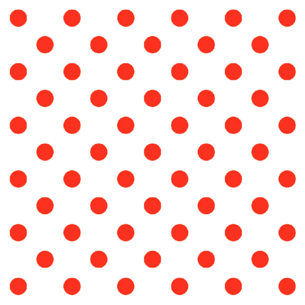 Carta da Regalo Eco Pois bianca (25 Fogli)