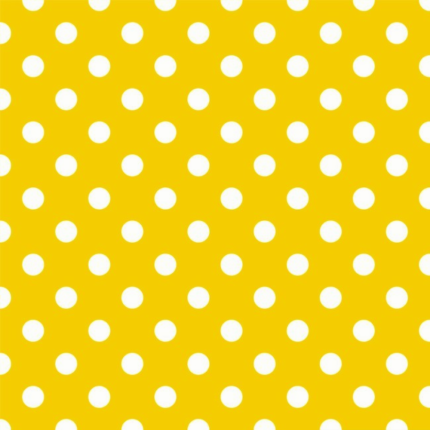 Carta da Regalo Eco Pois Giallo (25 Fogli)