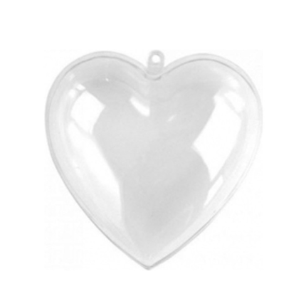 Cuore Apribile in Plastica Trasparente (36 Pezzi)