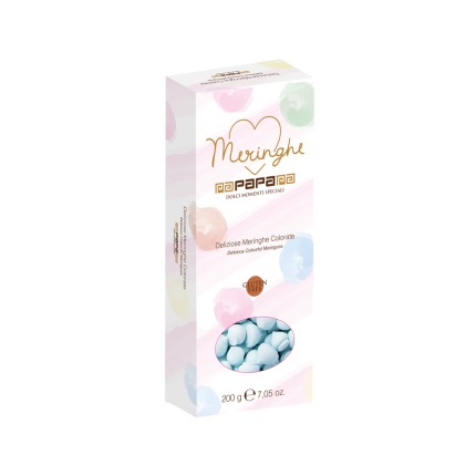 Meringhe Colorate Celeste