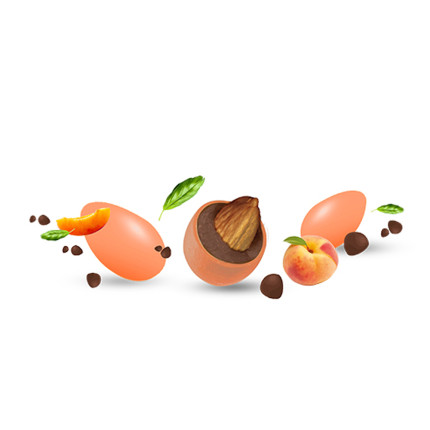 Dragee Ciocco Pesca e Basilico