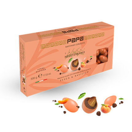 Dragee Ciocco Pesca e Basilico