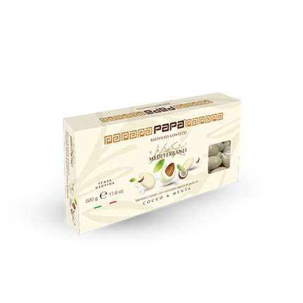 Dragee Ciocco Cocco e Menta | Cioccolato Bianco Gourmet