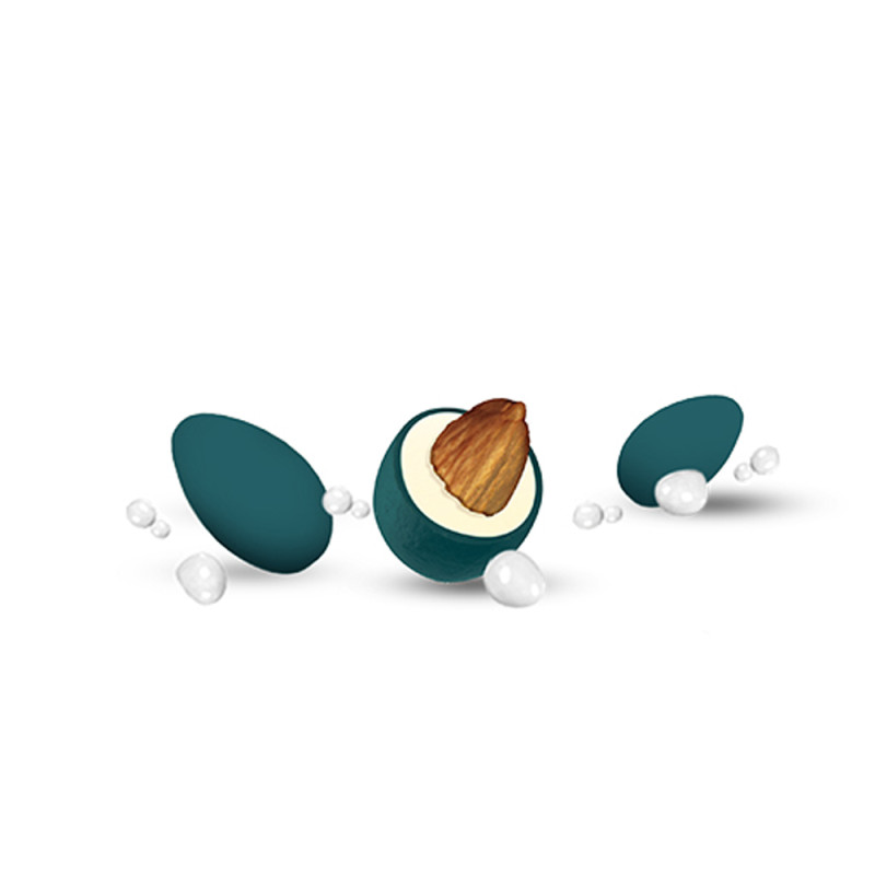 Dragee Cioccolatte | Mandorla Tostata con Cioccolato Bianco