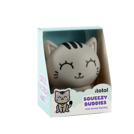 Antistress Gattino Grigio | Accessori Regali Ingrosso | Incartare
