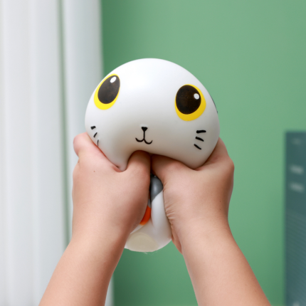 Antistress Orange Cat | Gadget Relax e Regalo | Incartare