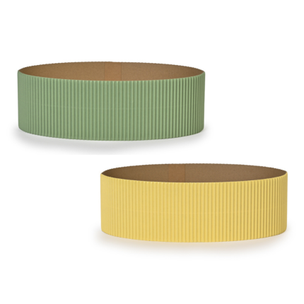 Cesto Cadeaux Ovale Plissé