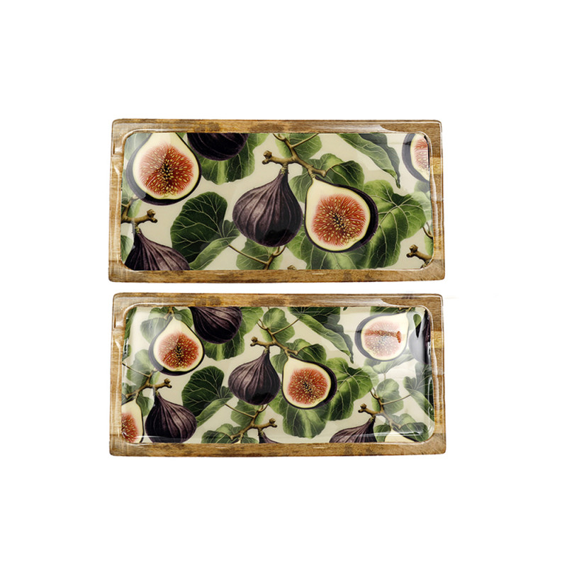 Vassoio Smaltato Fichi