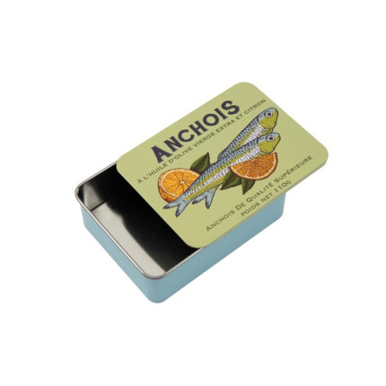 Scatoletta in Latta Sardine aperta