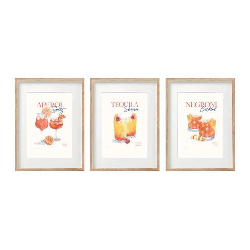 Cornice con illustrazione Cocktail