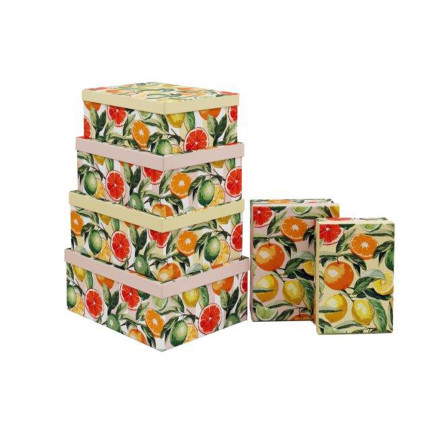 Scatola Agrumi con Coperchio