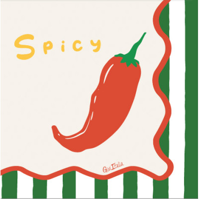 TOVAGLIOLI IN CARTA SPICY (16 PEZZI)