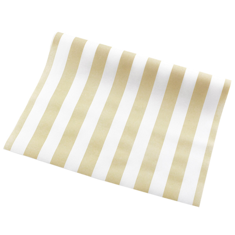 Runner Airlaid a Righe Sabbia