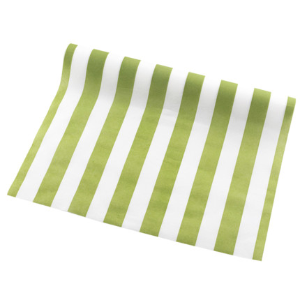 Runner Airlaid a Righe Lime