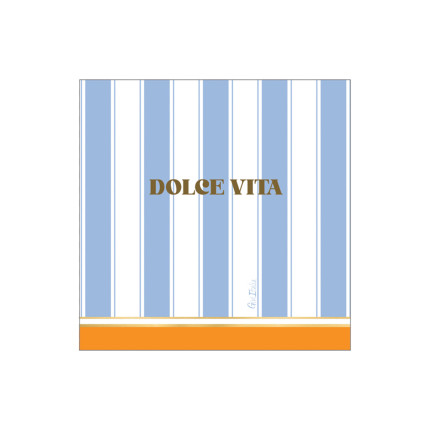 Tovaglioli In Carta Tra Le Righe (16 pezzi)