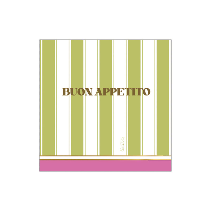 Tovaglioli In Carta Tra Le Righe (16 pezzi)