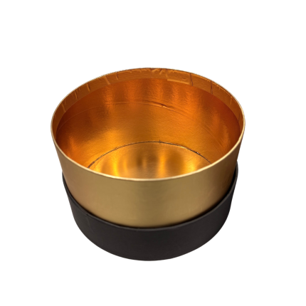 Scatola Tocco Tonda con Inserto