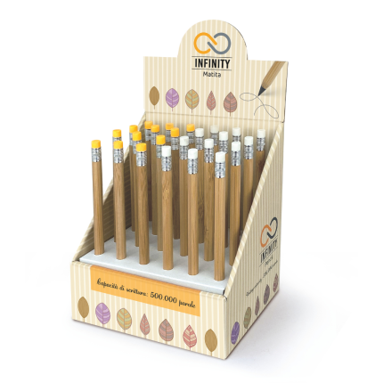 Matita Infinita in Legno