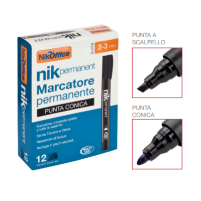 Marcatore Permanente Punta Conica 2