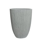 Vaso Rigato Effetto Cemento per Esterno