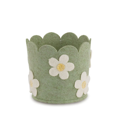 Contenitore Margherite in Feltro