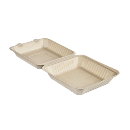 Box Hamburger Eco in Bagassa (50 pezzi)